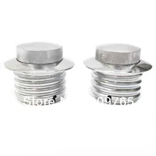 Pair GAS FUEL TANK FLUSH POP UP CAP FOR HARLEY SOFTAIL DYNA GLIDE 82 UP