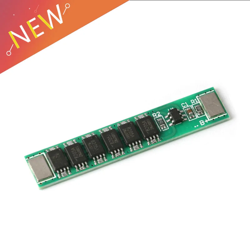 

5Pcs/lot 1S 15A 3.7V Li-ion 6MOS BMS PCM Battery Protection Board PCM for 18650 Lithium Lion Battery