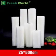 Food Vacuum Sealer Rolls For Fresh Keeping Heat Sealer Food Saver Bags 25x500cm Kitchen Vacuum Packaging of Food Fresh Bag
