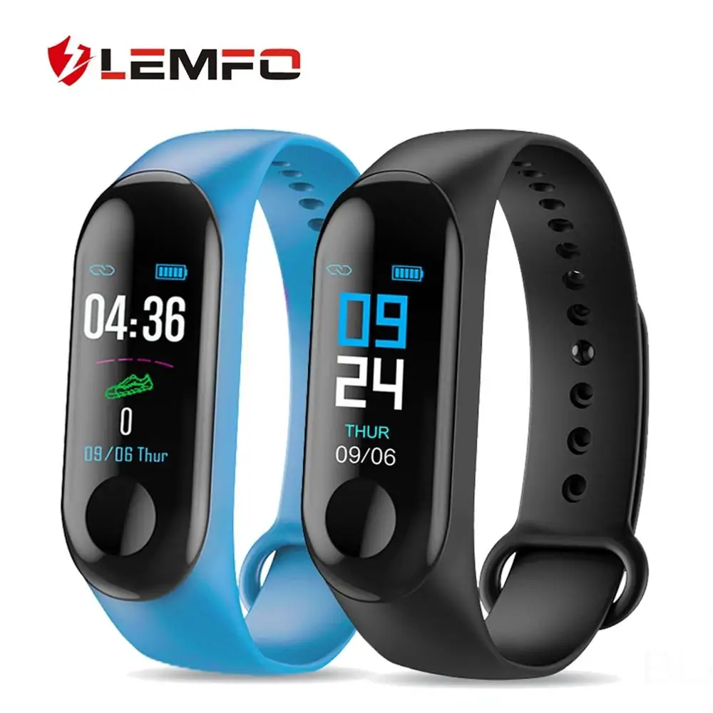 

Torntisc M 3 Fitness Bracelet Men Woman Pedometer Blood Pressure Monitor Fitness Tracker Smart Band 3 For Xiao Mi Android IOS