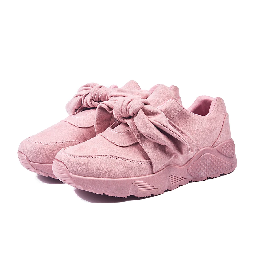 

Big Plus Flock Solid Comfortable Platform Vulcanize Canvas Shoes Female Sneakers Casual Flat Women shoes Zapatos Tenis Feminino