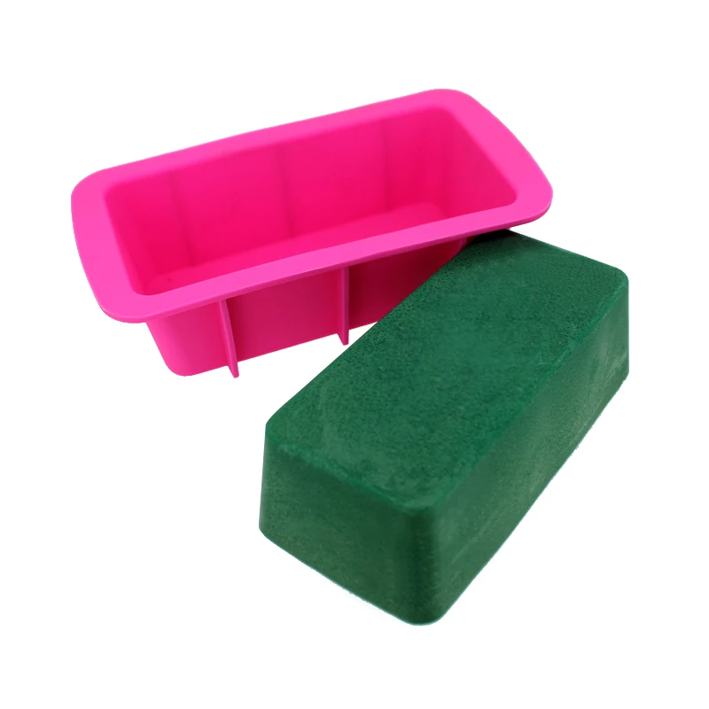 Nicole Silicone Soap Mold Rectangle Handmade Loaf Mould Soaps Making Tools | Дом и сад