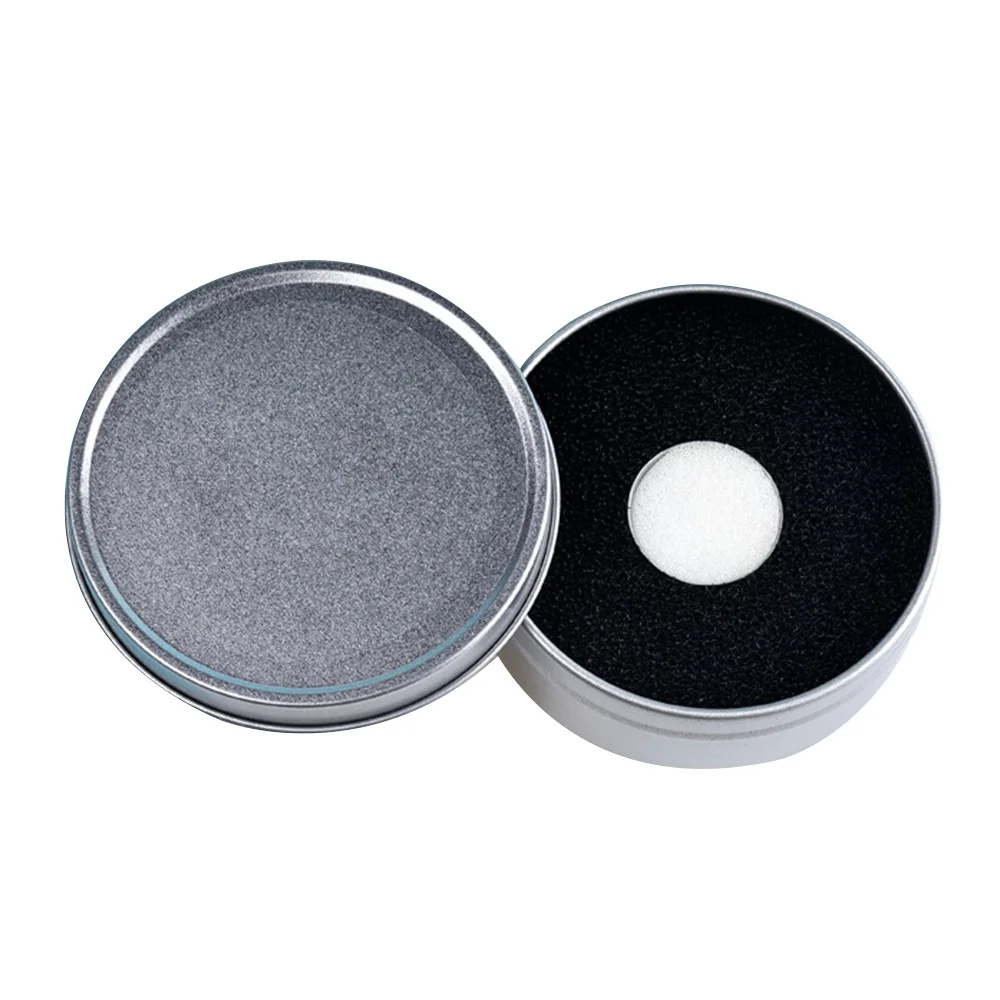 

Color Remover Sponge Cleaner Dry Clean Eye Shadow Box Makeup Brush Color Size: 8*8*2cm Material: Sponge + iron box