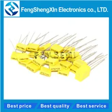 20 штук 100V конденсатор коррекции полипропиленовая защитная пленка Пластик пленка 100V 1nF~ 470nF 100nf 220nf 10nf 47nf 22nf 1nf 0,47 мкФ 0,1 мкФ