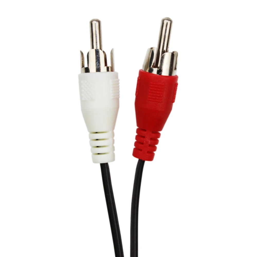 Eustak AV 1 в 2 аудио стерео Aux шнур от 2RCA до 3 5 мм штекер RCA кабель для провода динамика