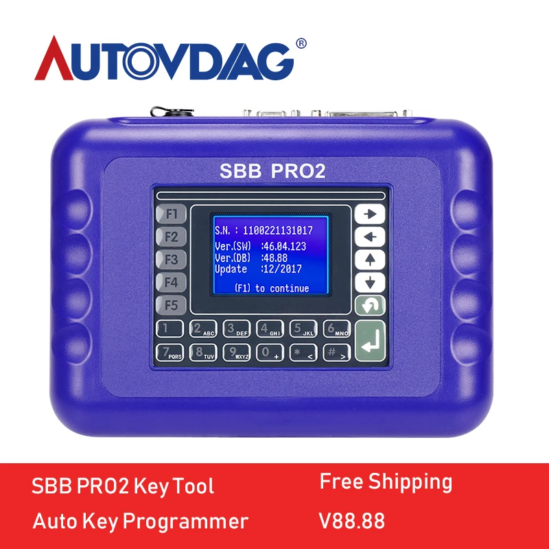 V48.88 SBB Pro2 ключевые ПРОГРАММАТОРЫ Поддержка автомобилей до 2017 Замена v46 02 v33.02