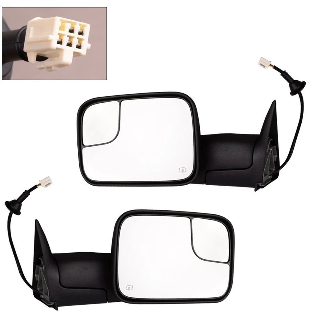 Телескопическое зеркало с электроподогревом для Dodge Ram 1998 2001 1500/1998 2002|mirror system|telescope