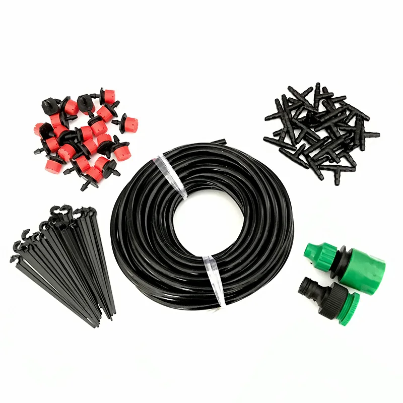 25M 4/7 mm Hose Garden Drip Irrigation System Garden Irrigation Kit