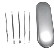 OUTTOP 5 шт./1 комплект угревая лицевая акне Профессиональный инструмент для удаления прыщей инструмент для борьбы с комедонами Novel Mar25