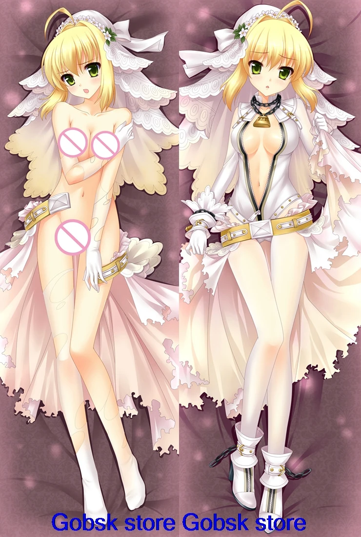 2017 обновление аниме Fate/stay night Fate/Большой заказ Artoria Pendragon Saber Lily Dakimakura обнимающая