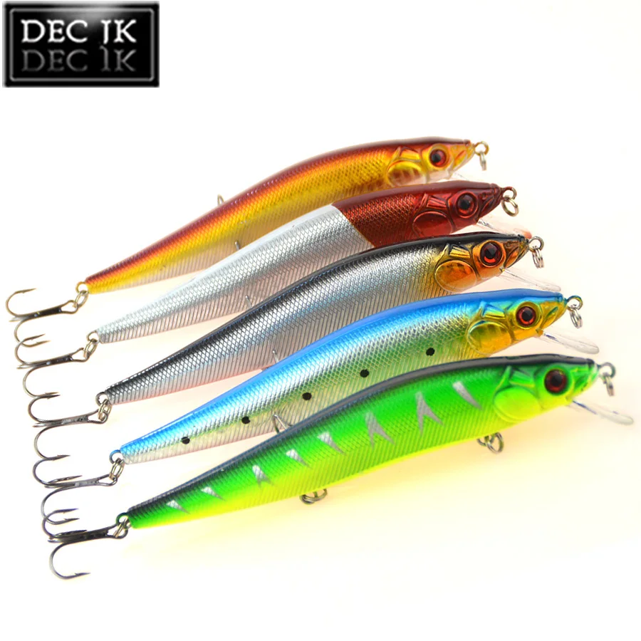 5PCS Trout Lure Tackle Swimbait With Hooks Peche Wobblers For Trolling Crankbaits Artificial Jerk Bait Lot Suit Fishing Lures Set (10)