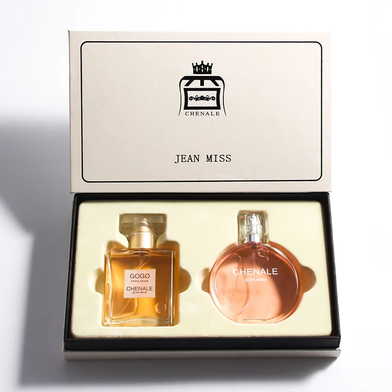 MayCreate 1 مجموعة عطور معطر للنساء البخاخة جميلة حزمة مع مربع أزياء سيدة زهرة الفاكهة معطر كما هدية