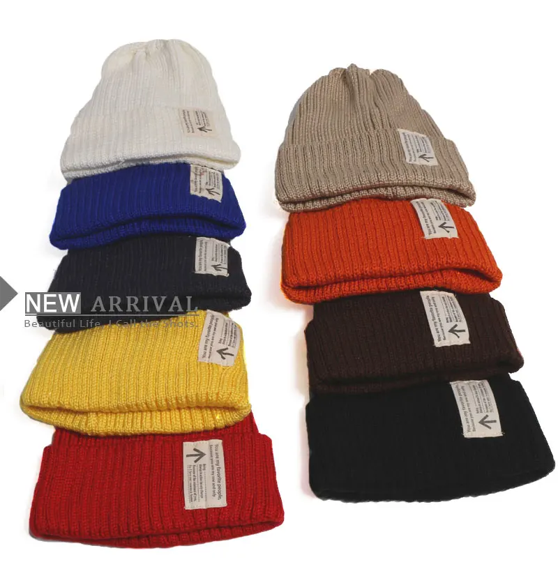 Autumn and winter women's solid color Hedging cap arrows Englishing Innocent cap men's casual bean bean hat