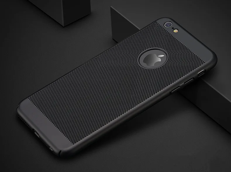 Dreamysow Hollow Heat Dissipation Hard PC for iPhone X 10 8 7 6 XS max XR 6S Plus 5S SE Phone Case Matte Protective Cover Coque HTB1.B4vl1SSBuNjy0Flq6zBpVXau - Dreamysow Hollow Heat Dissipation Hard PC for iPhone X 10 8 7 6 XS max XR 6S Plus 5S SE Phone Case Matte Protective Cover Coque