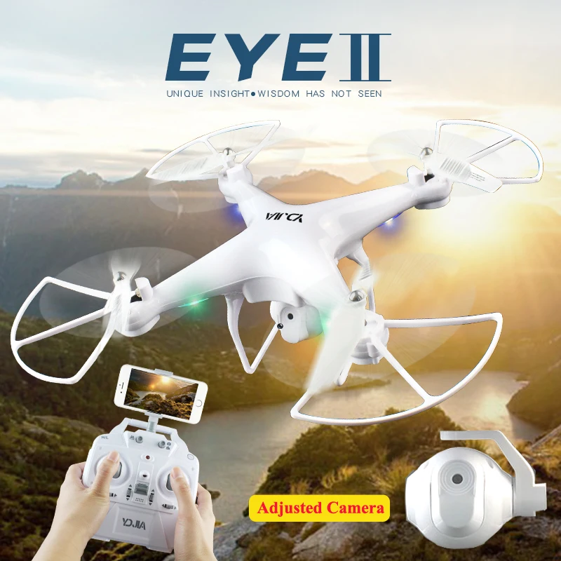 

Drones With Camera HD Altitude Hold Headless RC Quadcopter One Key Return Wifi Adjustable Fly Camera Drone FPV Rc Helicopter
