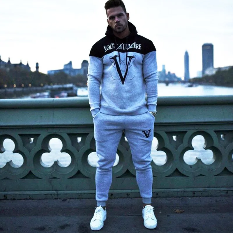 Buy Sport Suit Men Autumn Winter Sport Clothing Mens