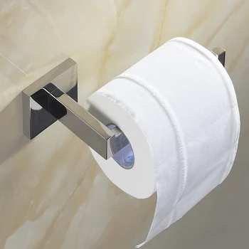 

Stainless Steel Toilet Paper Holder without Cover Polished Chrome Paper Rack/SUS304 Tissue Holder Bathroom Products Accessories
