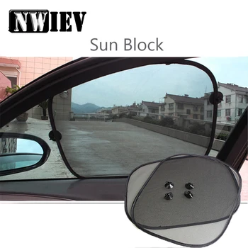 

NWIEV Car sun shade Cover Insulate-heat Sun protection Net For Honda Civic Fit Accord Renault Megane 3 Duster Jguar Accessories