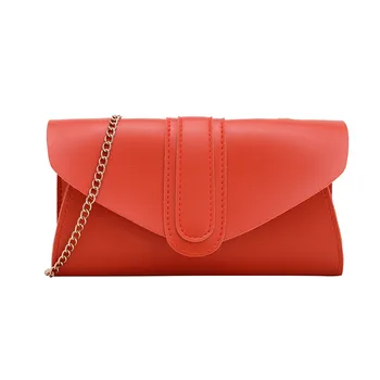 

New Elegant Shoulder Bag Women Wild Simple Messenger Bag For Girls Ladies Fashion Casual Solid Chain Single Shoulder Bags K626