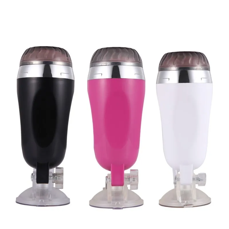 Sex Vibrator Aircraft Cup Male Masturbation Hands Free Suction Cup Artificial Vagina Real Pussy Sex Toys for Men Sex Product