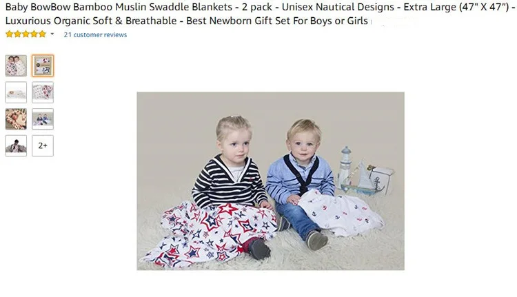 Toalha de Banho Cobertor de Dormir Bebê Bambu Musselina Swaddle Cobertor Design Náutico Infantil Melhor Algodão Orgânico Cama Recém-nascido 3 toalha de banho cobertor de dormir