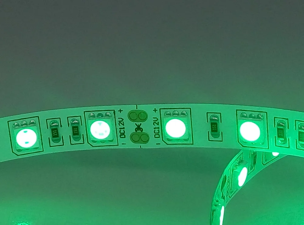 Выделите 5/10/15/20 М 5050 SMD rgb светодиодные полосы света dc12v + Mi. light 2 4 г led контроллер
