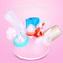 Бутылочки сушилка для Кормление подстаканник и хранения 2 в 1 для бутылок