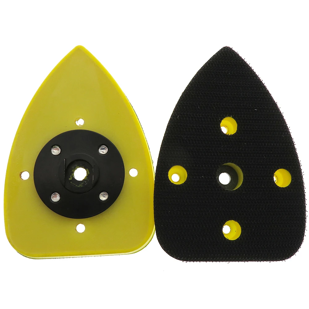 

Triangle Sanding Backup Pad 70*100mm With Iron Plate Sander Backing Pad For Grinding & Polishing
