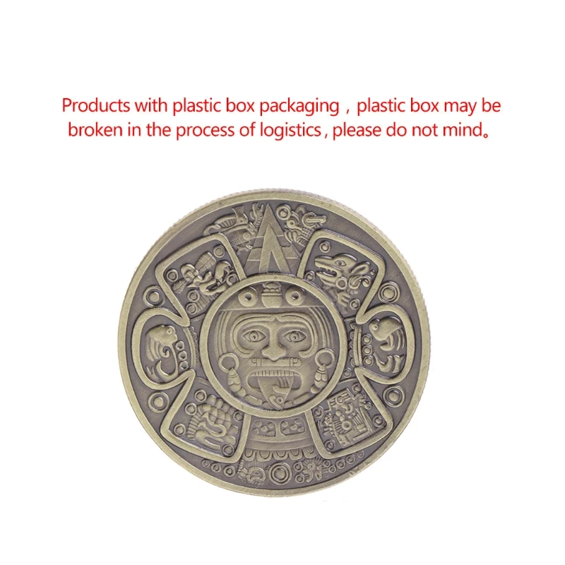 Commemorative Coin Maya Civilization Collection Gifts Souvenir Craft Art Bitcoin