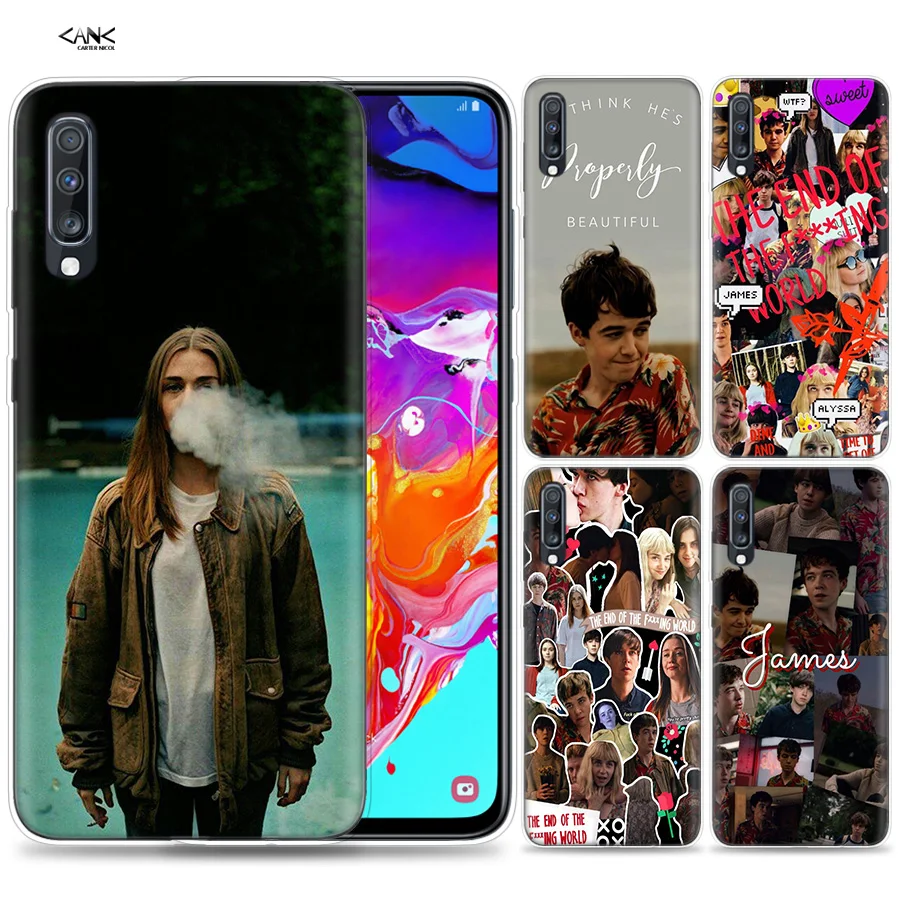 

Bags Case for Samsung Galaxy Mobile Phone A50 A70 A30 A20 J4 J6 J8 A6 A8 M30 A7 Plus 2018 Note 8 9 The End of The Fing World Coq