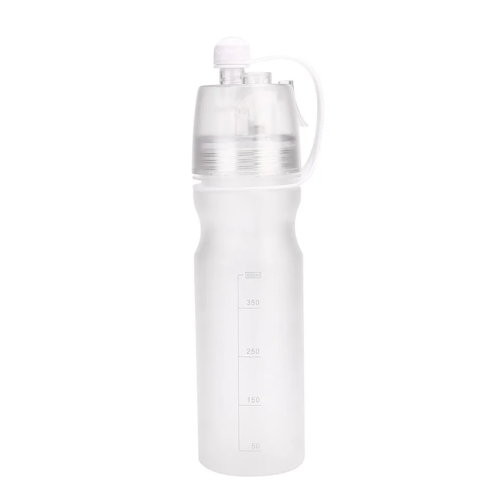 Saintgace спортивный спрей Бутылки для воды Велоспорт распылитель бутылки для воды для прогулок переносная Герметичная Бутылка дропшиппинг - Цвет: Белый