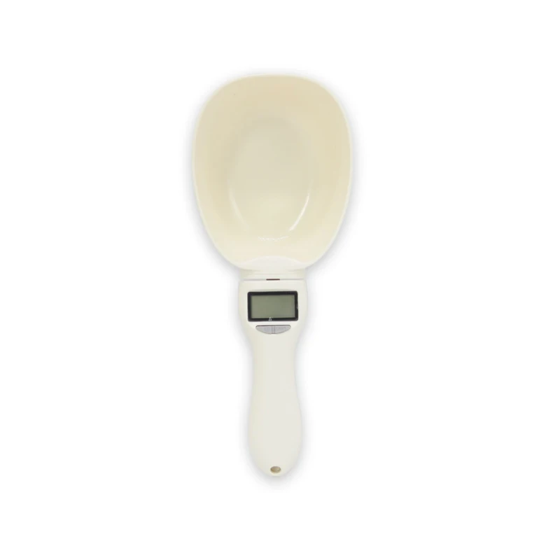 

Electronic Measuring Spoon Scale Portable Pet Food Water Scoop with Digital Display P7Ding