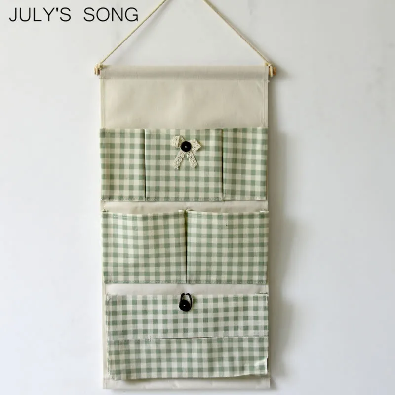 JULY'S SONG, настенная сумка для хранения, органайзер, 4 кармана, органайзер для инструментов, для кухни, ванной комнаты, органайзер для косметики, органайзер для мелочей