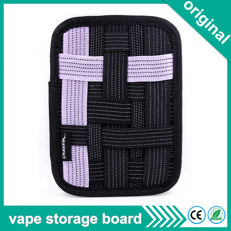 

Original veeape vape Storage board bag for vape tank box mod kit battery e-cig Multi function storage vape board