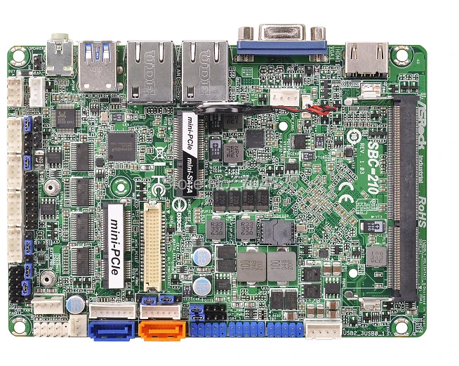 Ipc asrock 마더 SBC 210 D 온보드 j1900은 10 와트 2.0 천헤르쯔 프로세서motherboard ddr3motherboard