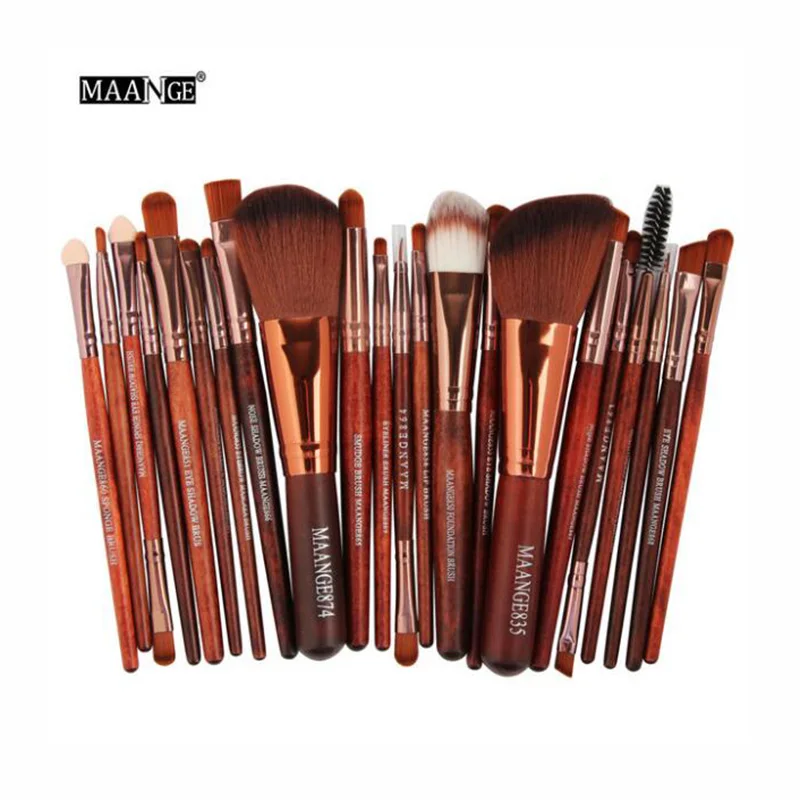 

22pcs Makeup Brushes Tool Set Cosmetic Powder Eye Shadow Foundation Blush Blending Beauty Make Up Brush Maquiagem