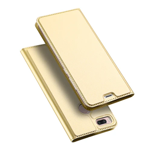 DUX DUCIS кожа книжка чехол на Xiaomi Mi A1 флип бумажник чехлы Для Xiomi MiA1 Глобальный Версия Сяо Mi Ми A1 5X 5.5 4 ГБ - Цвет: Gold