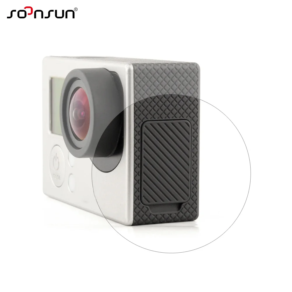 Замена боковой двери SOONSUN 2 шт./лот USB для камеры GoPro Hero 4 3 + Black & Silver Edition|covers for