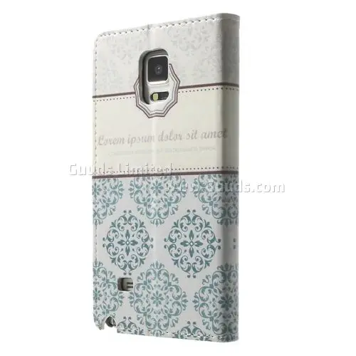 Crown Moroccan Leather Flip Cover for Samsung Galaxy Note 4 N910
