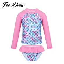 Летняя пляжная одежда из двух предметов для девочек; гимнастический купальник для маленьких детей; гимнастический купальник для девочек; одежда для купания; купальный костюм; топы и штаны