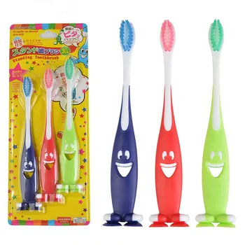 

3Pcs/Pack Children Toothbrush Kids Cartoon Teeth Brush Baby Tooth Brushes Dental Tooth Brush For Children