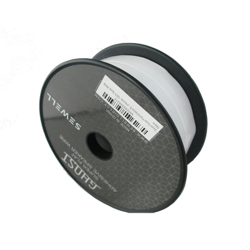 Buy Vancord 15M Spool Super OFC CU Flat Adhesive Speaker Cable Wire