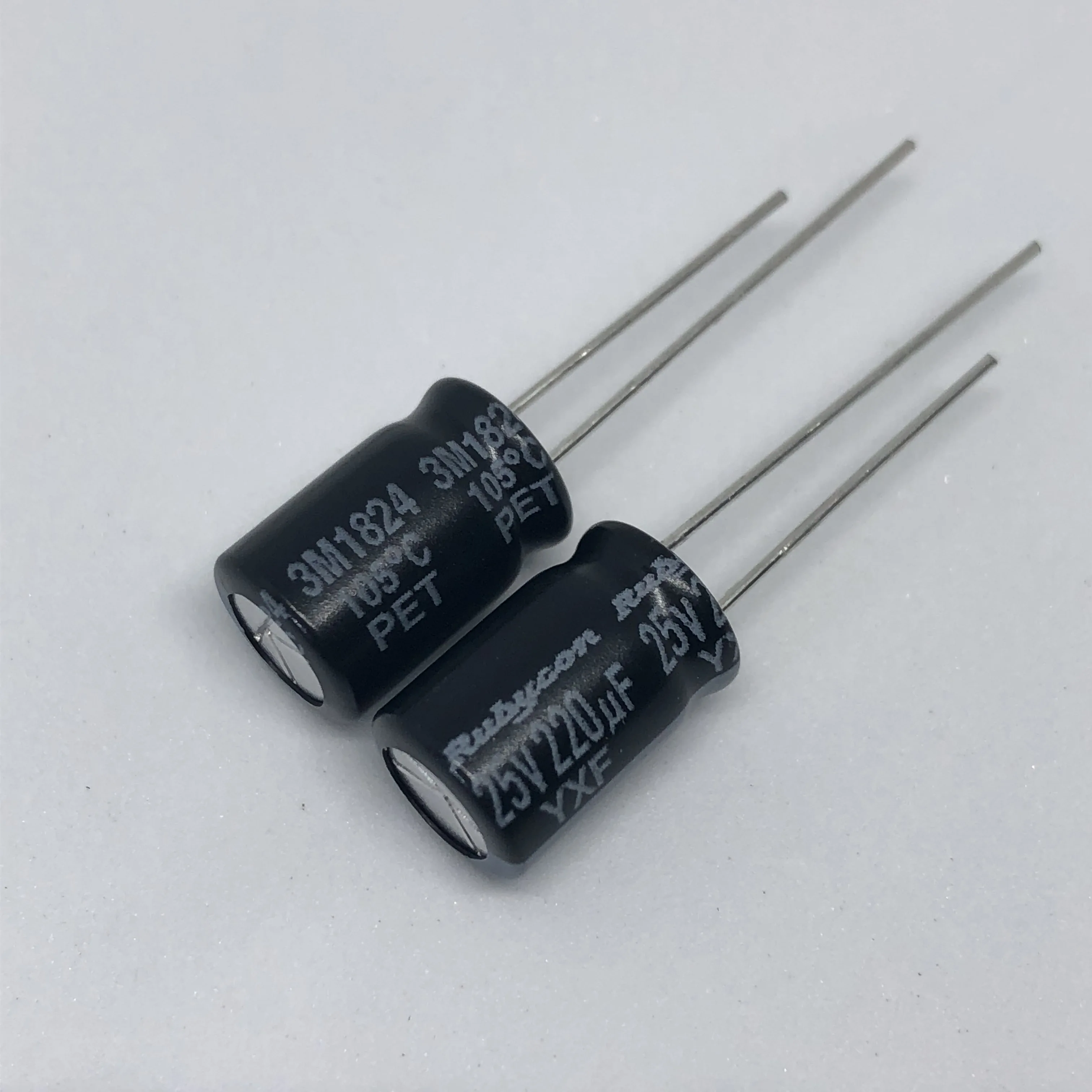 20 шт. Новый и оригинальный Rubycon 25V220UF 8X11.5MM 220 мкФ 25V YXFSeries долговечный низкий