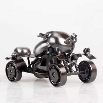 

Manufacturers selling iron Home Furnishing decoration model ATV Motorcycle