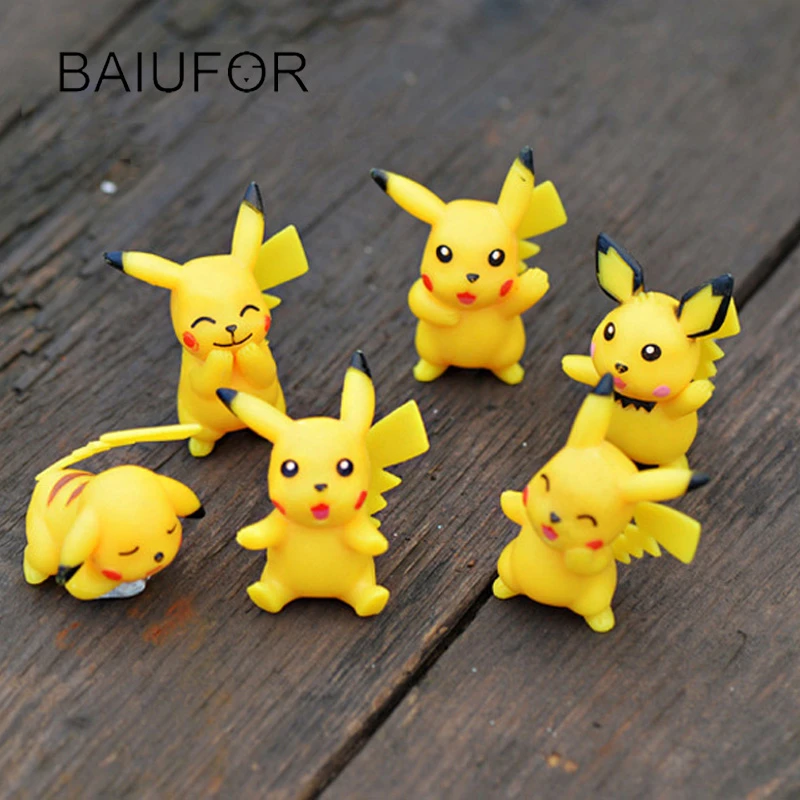 Anime Pokemon Pikachu Fee Jardin Miniature Mini Decoration De Jardin Succulents Pots Decor Ornement De Jardin Paysage Materiel Aliexpress