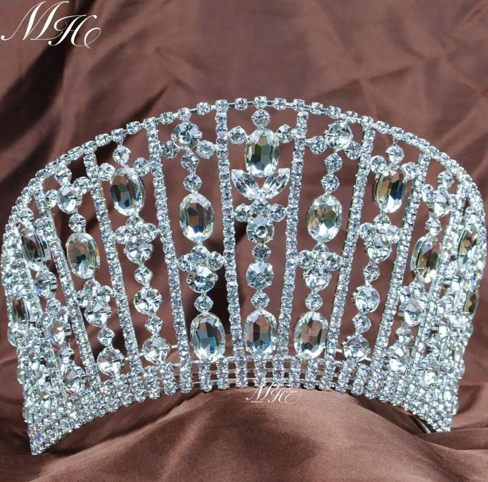 thumbnail image 2 of Beaupretty Queen Tiaras And Crown For Women Red Heart 2 of 9