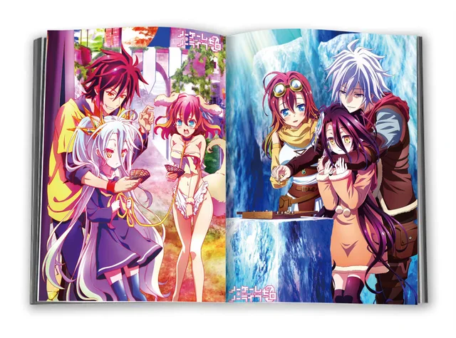 IEJDA No Game No Life Zero Riku Dola ShiroShuvi Dola Sora Canvas Wall Art  Picture Print 30x45cm : : Home & Kitchen