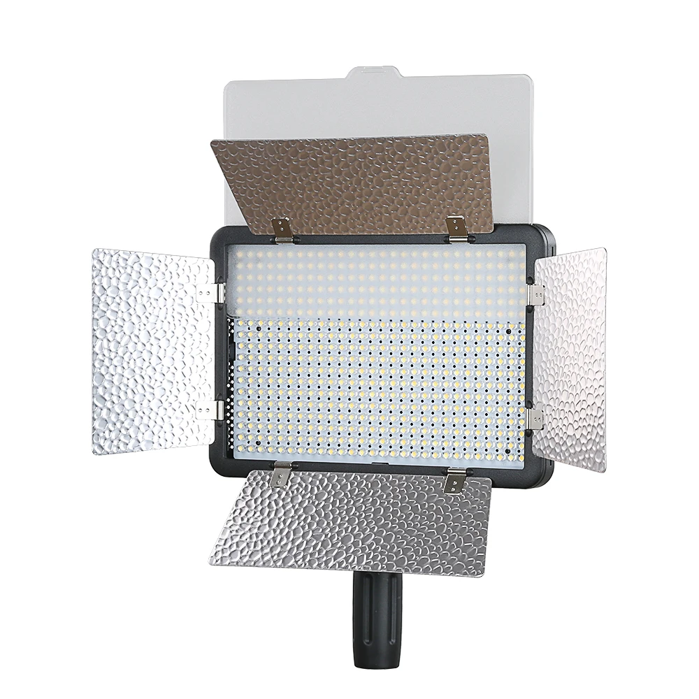 US $383.35 2x Godox LED500LR 3300K5600K Video Light W Reflectors80cm 14 Screw Light Stand For Photography