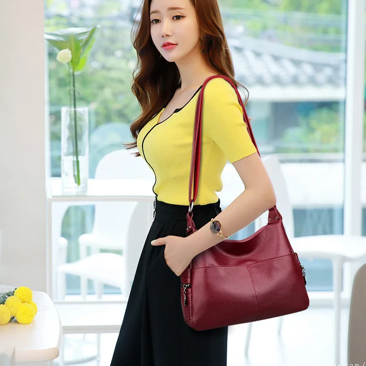 النساء جاكيت جلدي-حقائب بيد حقائب الماركات الشهيرة للمرأة الإناث عارضة حقيبة كتف حمل للفتيات SAC سستة 2019 C875