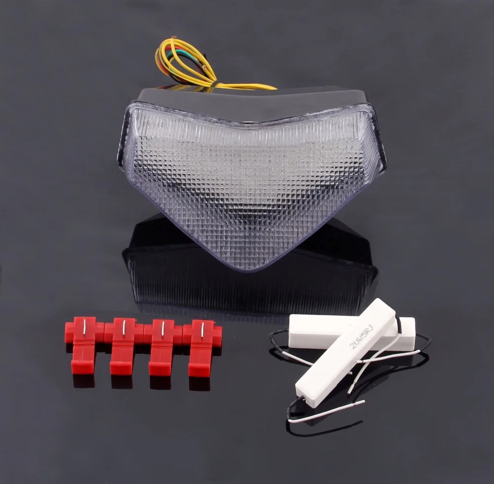

Areyourshop Motorcycle Integrated LED Taillight Turn Signals for Triumph Tiger Speed Triple Sprint ST High Quality Motor Light